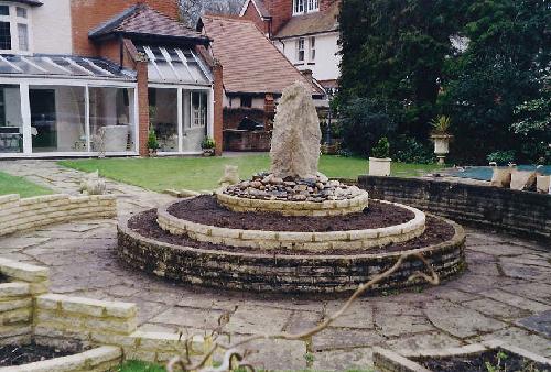 The finished project ready for planting