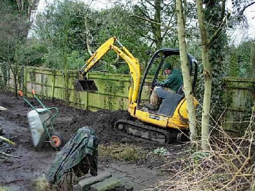 Scraping off the top surface
