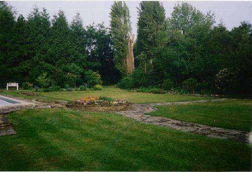 This part of the garden as it was in 1997